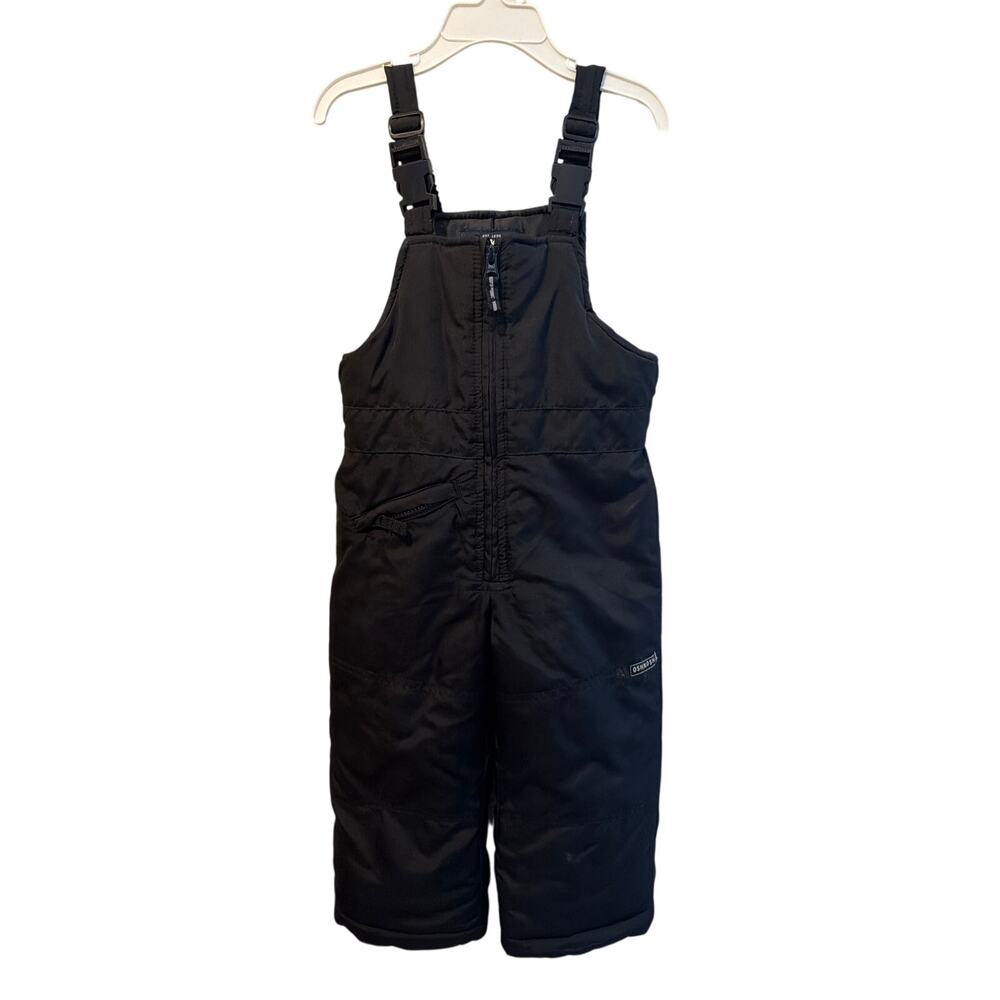 ⭐️ Kids Oshkosh Black Snowsuit Size 3T Snow Winter Warm Sledding